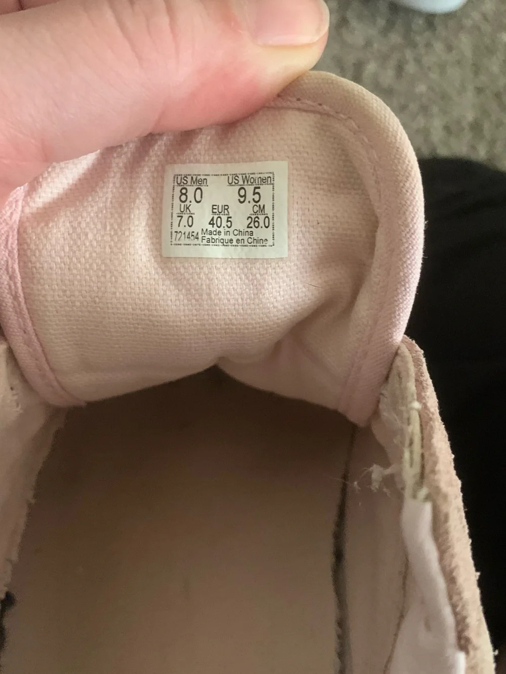 Vans Low-Top Blush Pink